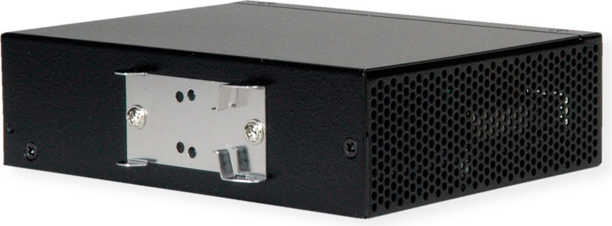 ROLINE Industriële Converter Gigabit Ethernet - Dual Speed 100/1000 Glasvezel, met PoE-functie