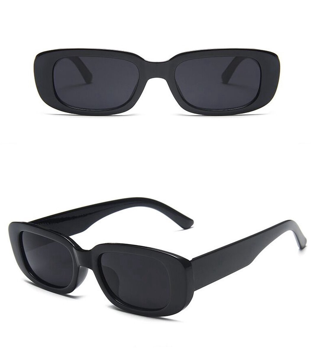 Fler® | Trendy Zonnebril voor dames - Zwart - UV400