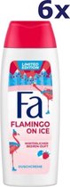 6x Gel Douche Fa - Winter Flamingo On Ice 250 ml