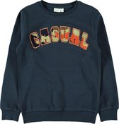 Name it Jongens Sweatshirt - Dark Sapphire - Maat 116