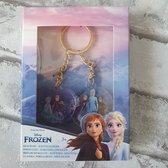 Disney Frozen - sleutelhanger - prinsessen - blauw - paars - Anna - Elsa - accessoire - cadeau - kado
