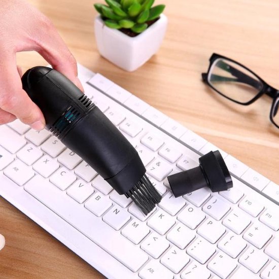Mini USB clavier aspirateur brosse ordinateur portable touches nettoyant  dépoussiérage... | bol.com