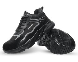 Shraks Moda Veiligheidsschoenen - Werkschoenen voor Dames en Heren - Stalen Neus - Sneaker - Ademend en licht design - Maat 42