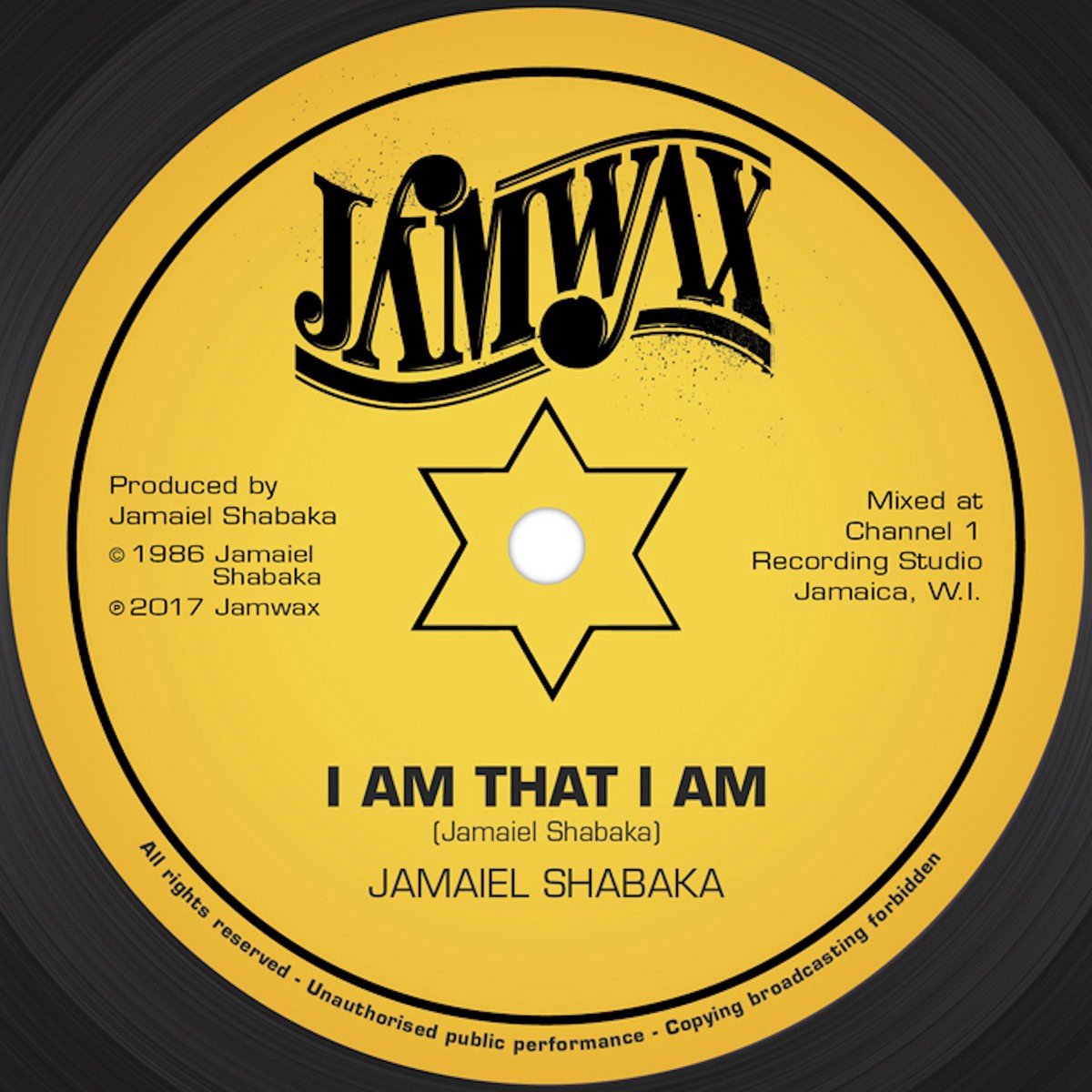 Jamaiel Shabaka - I Am That I Am (12" Single)