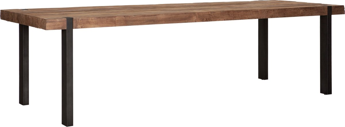 DTP Home Eettafel Beam rechthoek teakhout - 275x78 cm