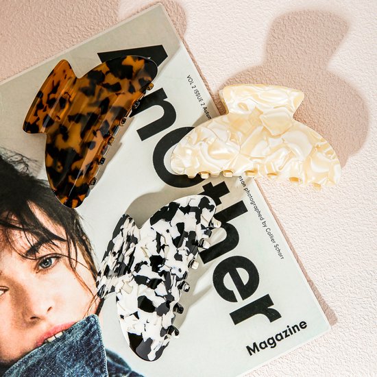 Fliex - Barrette - imprimé panthère - pince à cheveux