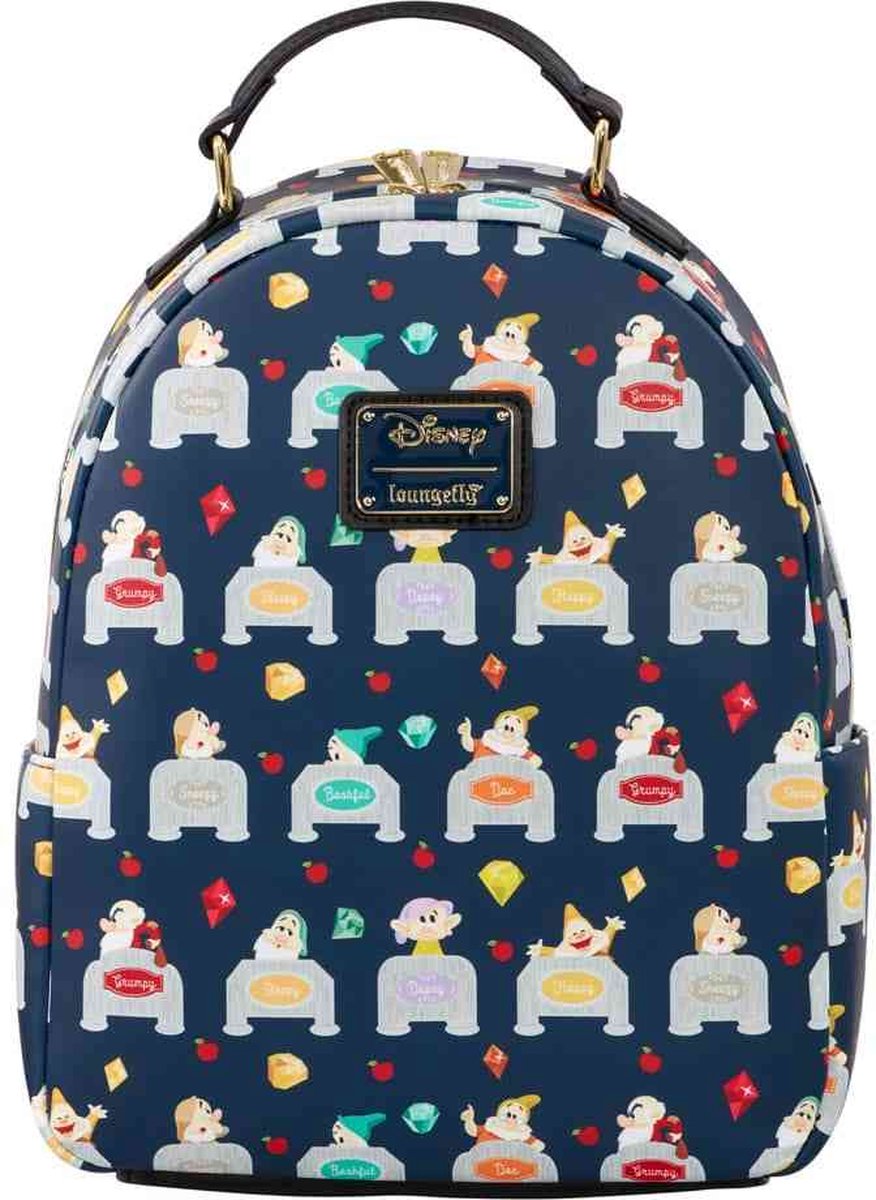 Loungefly Snow White - Seven Dwarves AOP Rugtas - Multicolours
