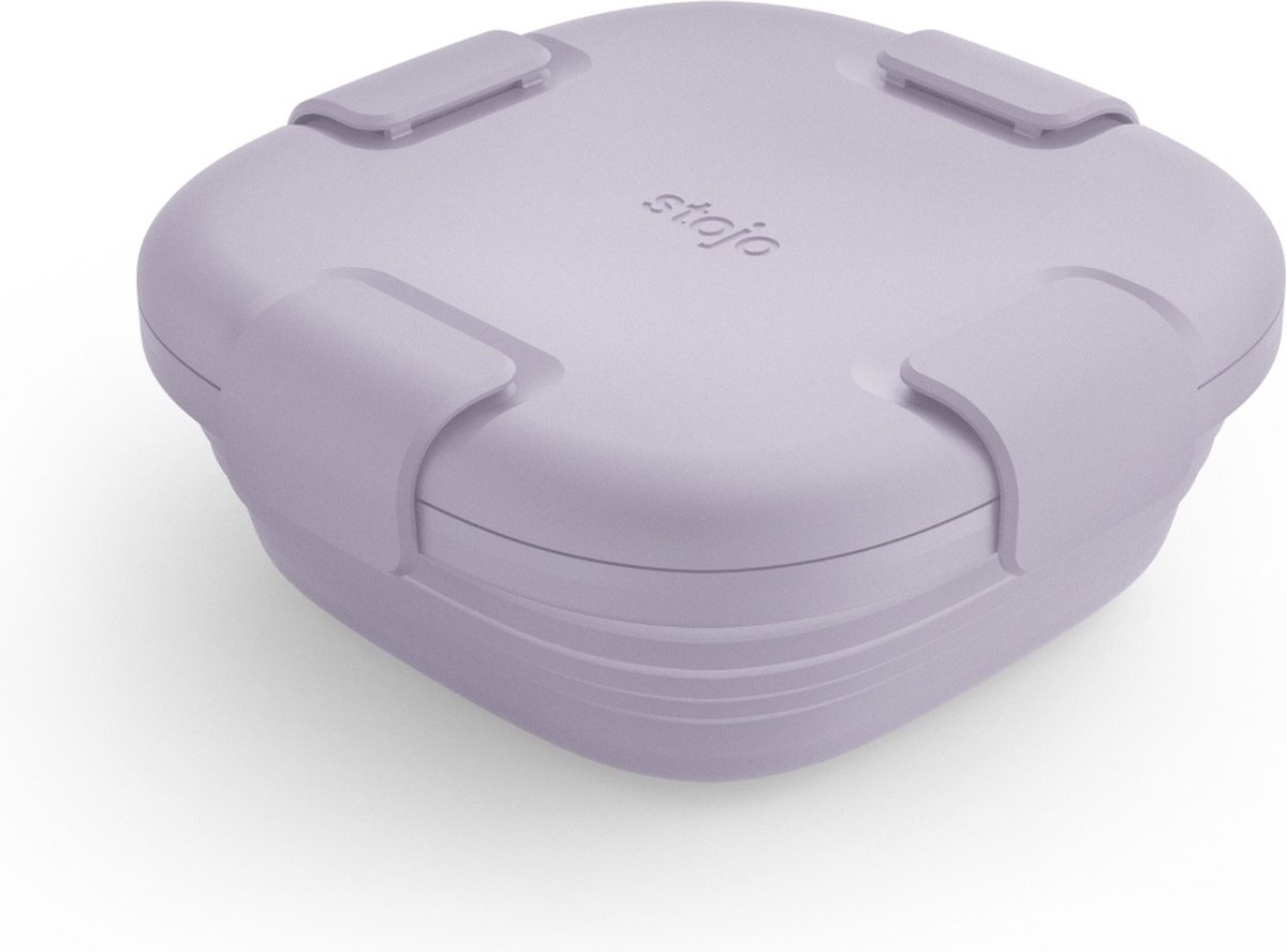 Stojo - Junior Lunchbox 700 ml Sage - Siliconen - Groen -