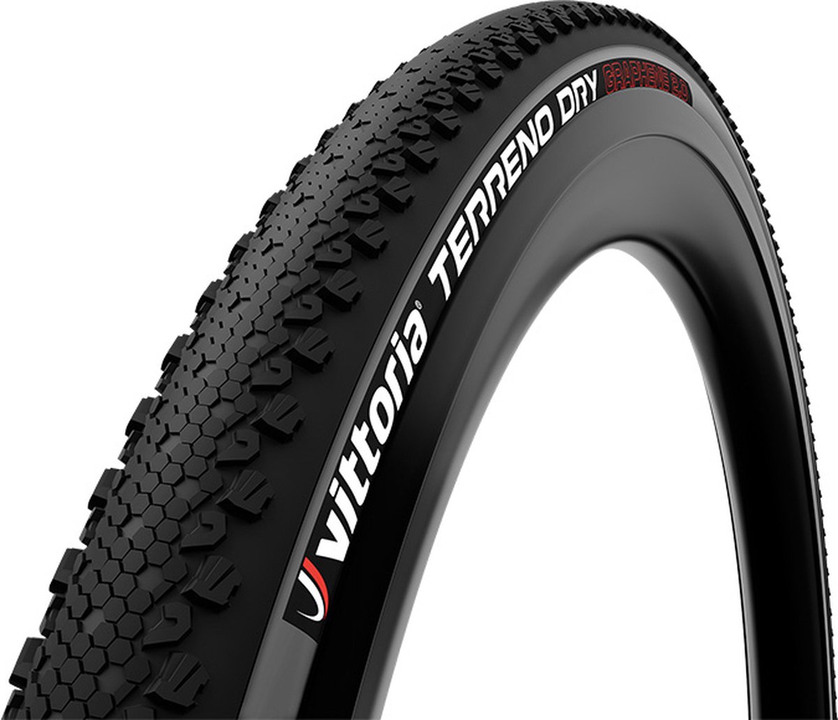 Vittoria Terreno Dry Tnt G2 Gravel Vouwband 700x45C Grijs Zwart
