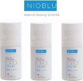 NIOBLU - Every Day - Roll-on Deodorant - o% aluminum - 3 pack