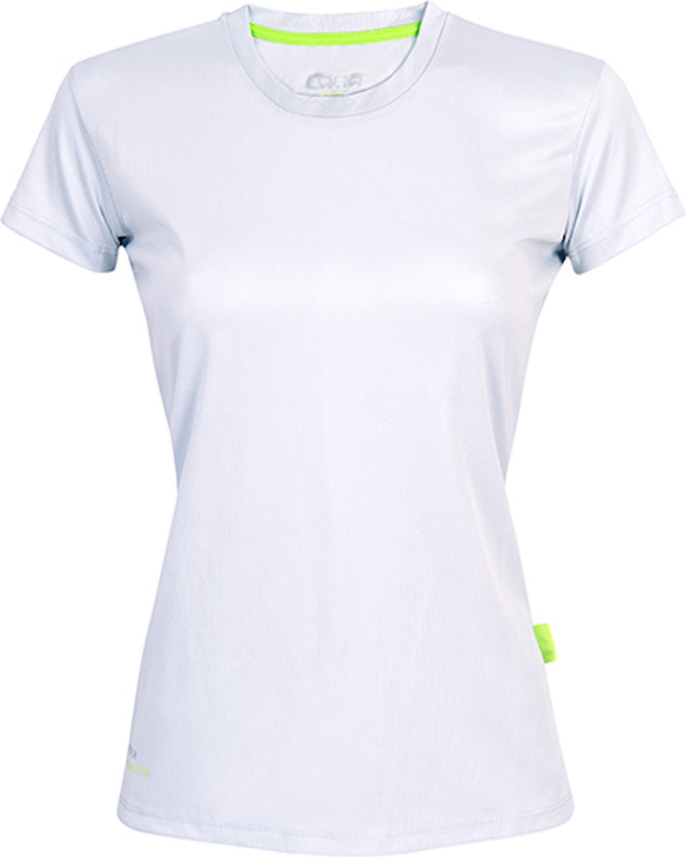 Damessportshirt 'Evolution Tech Tee' met korte mouwen Ice Grey - XL