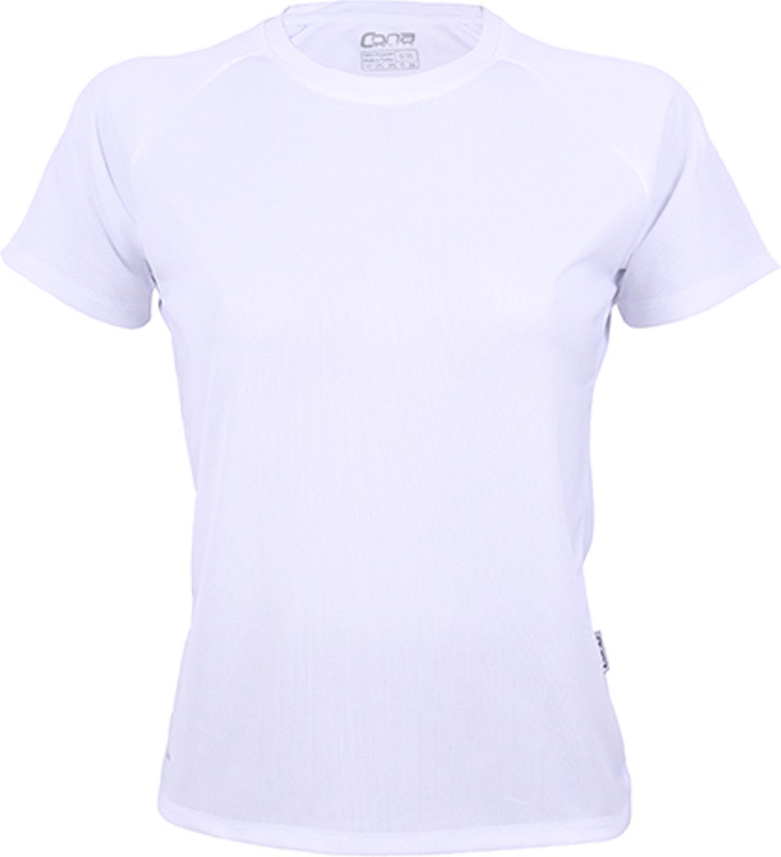 Damessportshirt 'Tech Tee' met korte mouwen White - XS