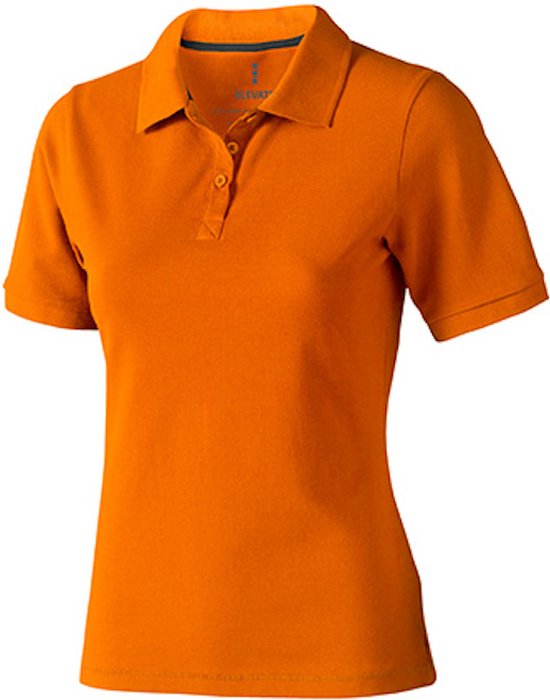 Ladies' Calgary Polo met korte mouwen Orange - S