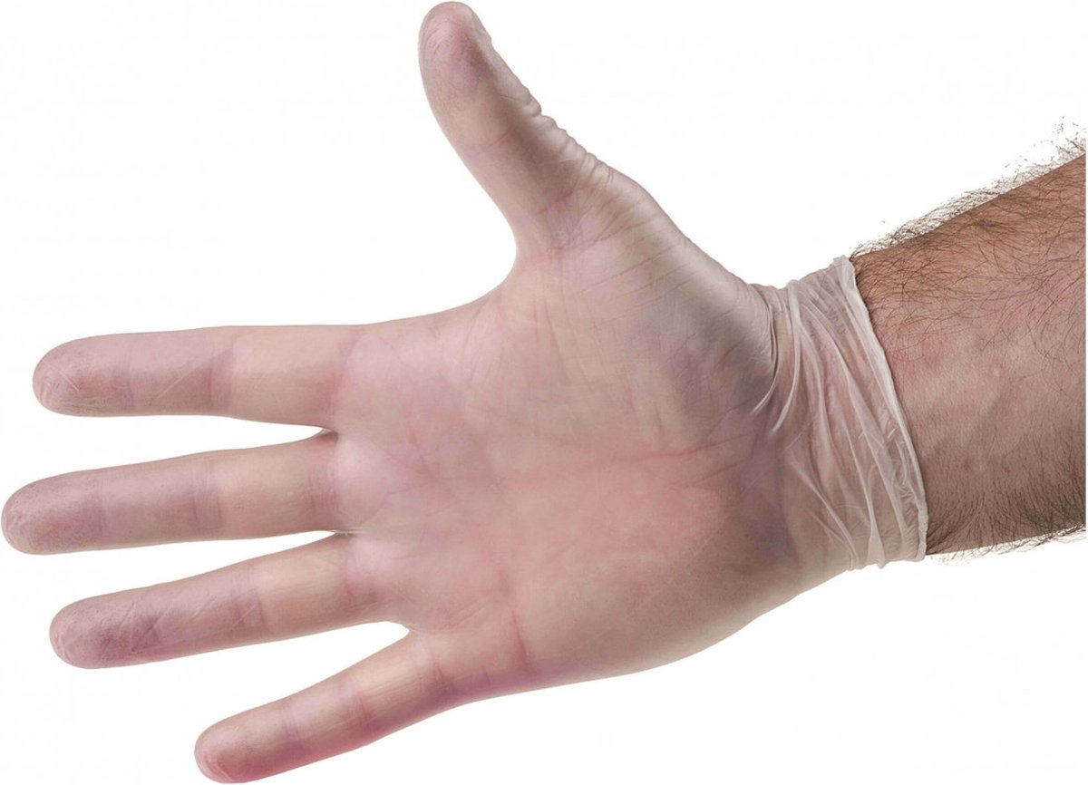 Goedkoopste Hygoclean Disposable handschoen XL- vinyl - ongepoederd - 1000 stuks (10 doos a 100 stuks