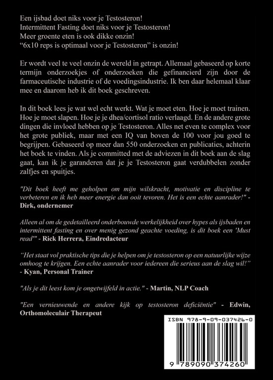 Testosteron Optimalisatie