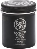 Redone Hair Wax Haarwax - Matte Maximum Control - Black Matte Look