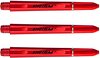 WINMAU - Prism 1.0 Polycarbonate Dartschachten Rood, Medium - 1 set per pakket (3 Dartschachten in totaal)