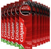 Bol.com 12x Colgate Tanpasta Max White Active Charcoal 75 ml aanbieding