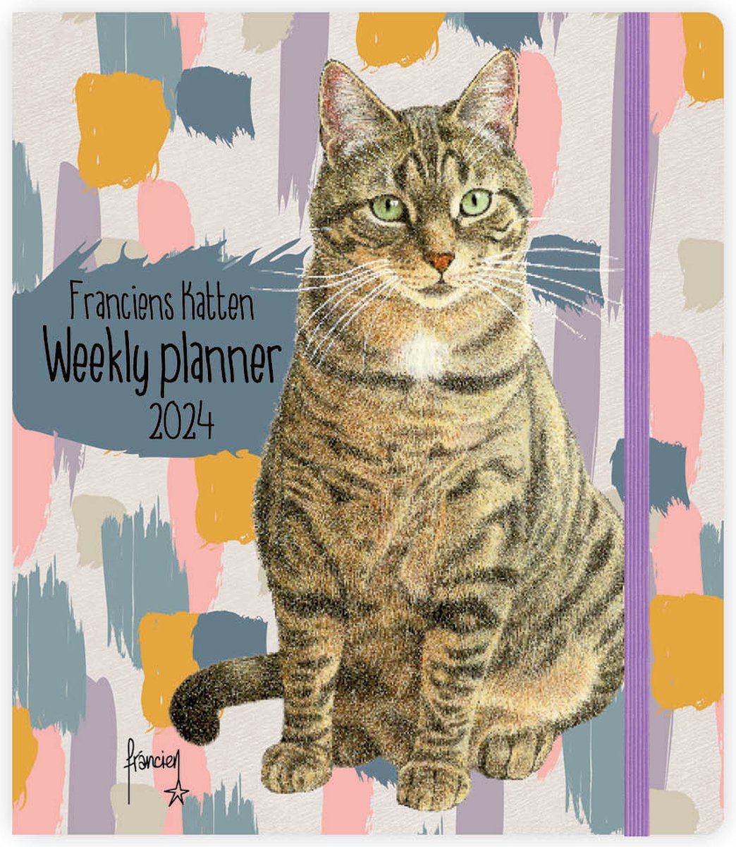 Franciens katten Weekly planner 2024