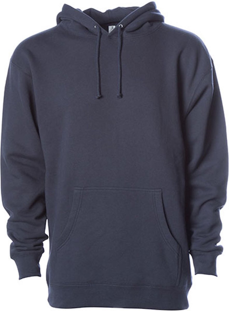 Independent Men´s Heavyweight Hooded Pullover Slate XS Blauw
