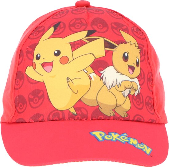 Pokémon - Casquette - Casquette - noir/rouge - Pikachu & Eevie | bol