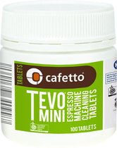 Cafetto Tevo Mini - Biologische Reinigingstabletten - 100 stuks