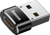 Baseus USB-C naar USB-A adapter OTG Converter USB 3.0 - USB-C naar USB-A Verloopstekker - Zwart - Geschikt voor iMac 24" - MacBook - ChromeBook CAAOTG-01