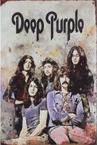 Wandbord Concert Muziek - Deep Purple