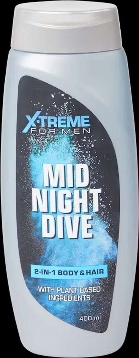 Xtreme for men shampoo - Midnight Dive - 400 ml - met plantextracten