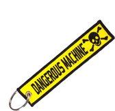 Dangerous Machine - Sleutelhanger - Motor - Scooter - Auto - Universeel - Accessoires