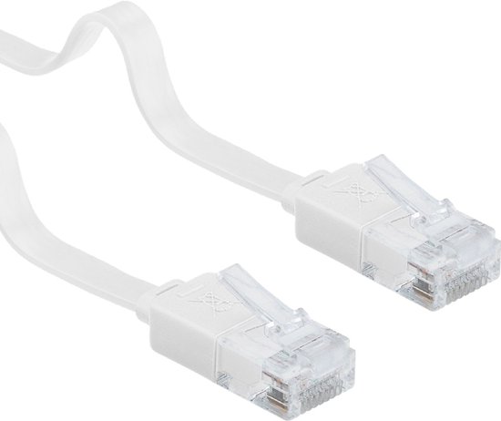 Wentronic CAT5E Netwerkkabel - RJ45 - Wit - 3 m