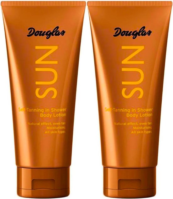 Douglas Sun Self-Tanning In Shower Body Lotion - Zelfbruiner - 2 x 200ml |  bol.com