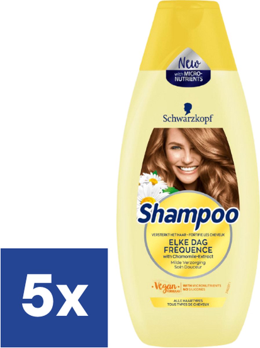 Schwarzkopf Elke Dag Shampoo - 5 x 400 ml