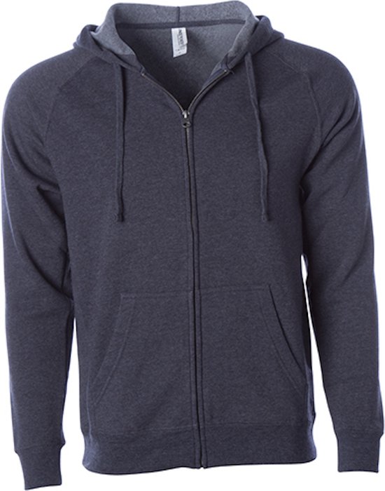 Unisex Midweight Special Blend Zip Hoodie Midnight - L