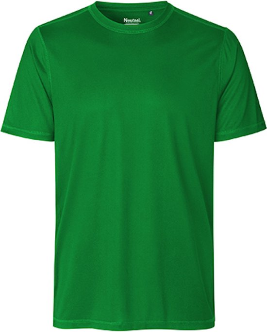 Chemise de sport pour hommes 'Performance' à manches courtes Vert - 3XL