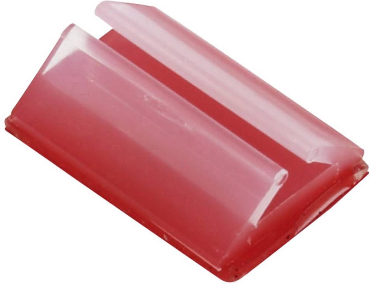 Conrad Components Kabelhouder Zelfklevend 1386626 Bundel-Ø (bereik) 2.50 tot 3.50 mm Transparant 1 stuk(s)