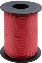 Donau Elektronik 125-S50-0 Draad 1 x 0.25 mm² Rood 50 m