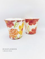 Bloempotten - Villa pottery - Decoratie - Woondecoratie - Terracotta - Handgemaakt - Bloempot - Flowergarden 1_2