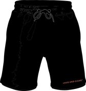LOUD AND CLEAR® - Short - Short - Shorts de survêtement - Zwart - Pantalon Homme - Homme - Taille M