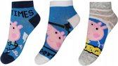 Peppa Pig Multipack Unisex Enkelsokken - 27-30