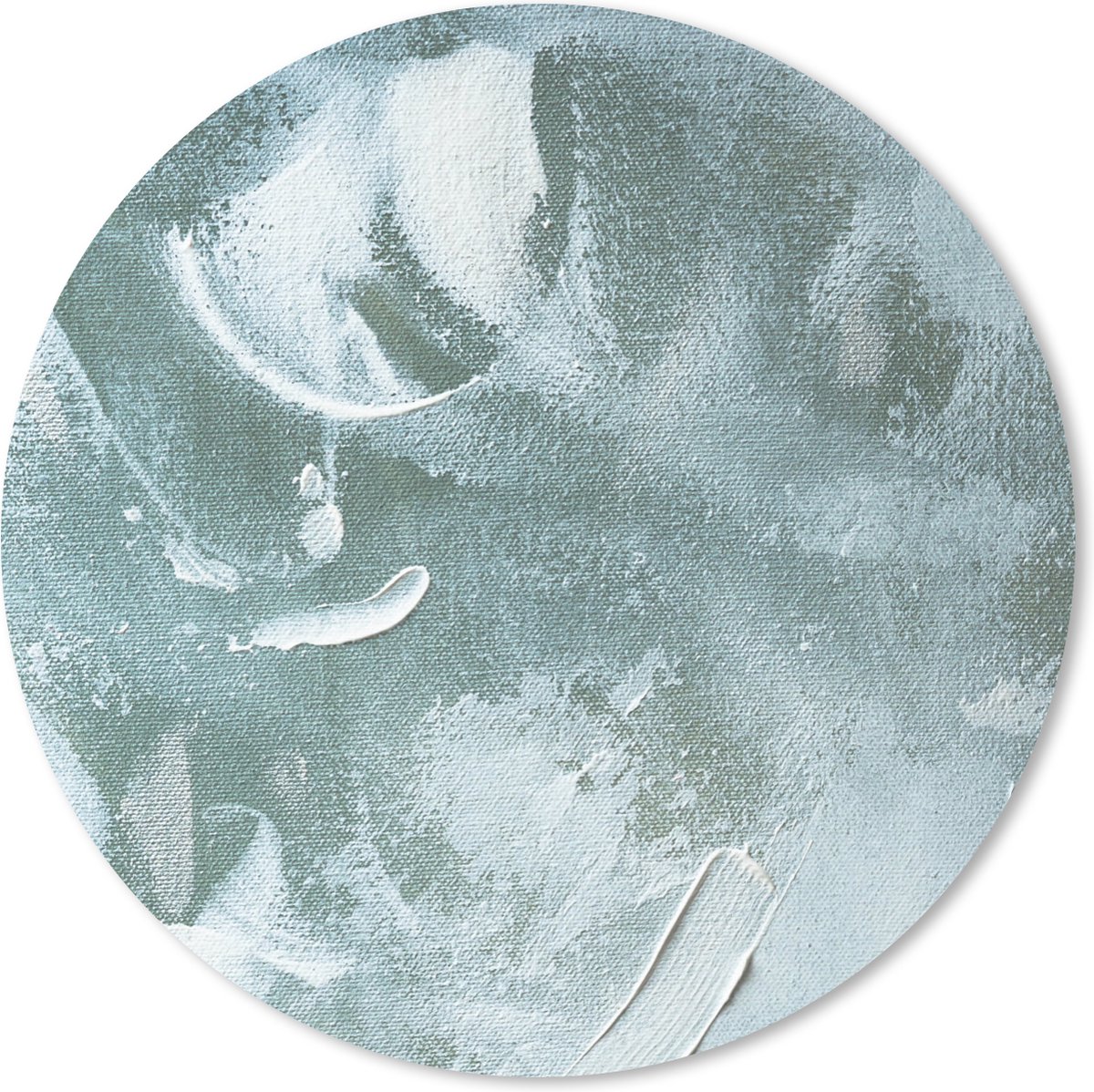 Muismat rond 20x20 cm - Mousepad Acrylverf - Abstract - Design - Ronde muismatten