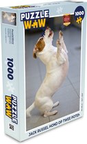Puzzel Jack Russel hond op twee poten - Legpuzzel - Puzzel 1000 stukjes volwassenen