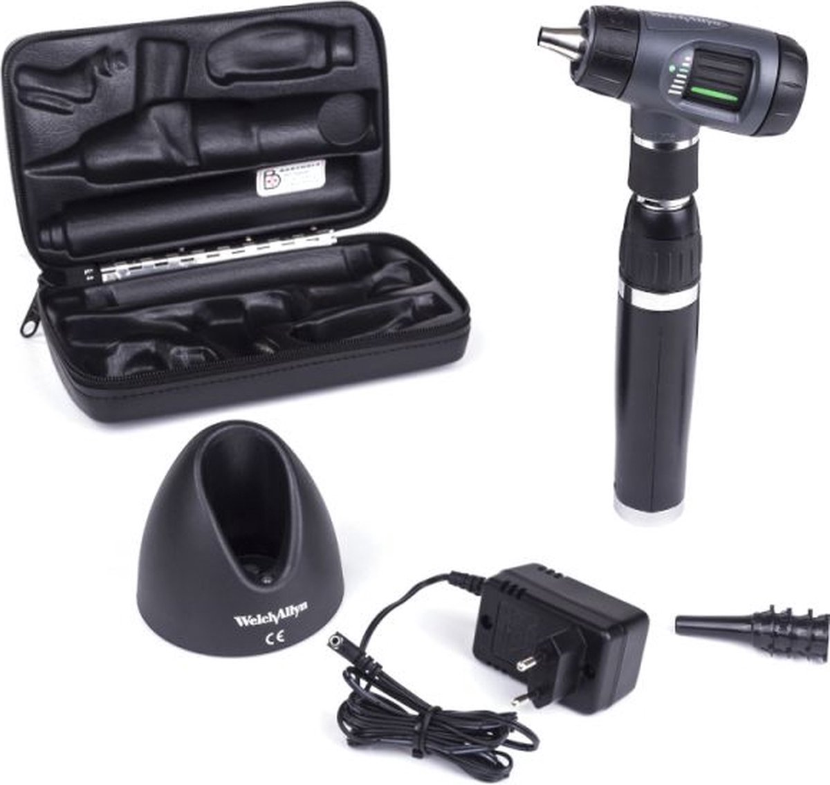 Goedkoopste Welch Allyn Macroview - Otoscoop Set - Incl. Oplaadstation en adapter - 5x vergroting - Compleet