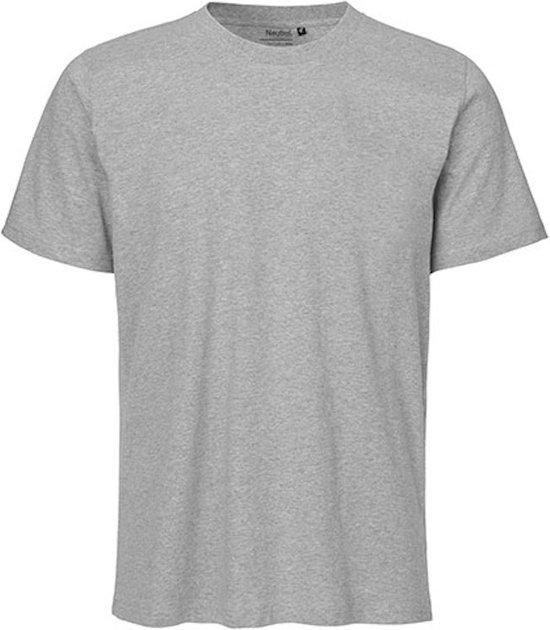 Fairtrade Unisex T-Shirt met korte mouwen Sport Grey - 4XL