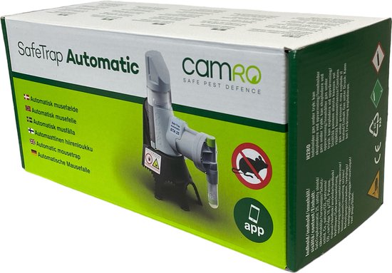 Camro SafeTrap Automatic STA-25 Rattenval - Muizenval - Gifvrij | bol