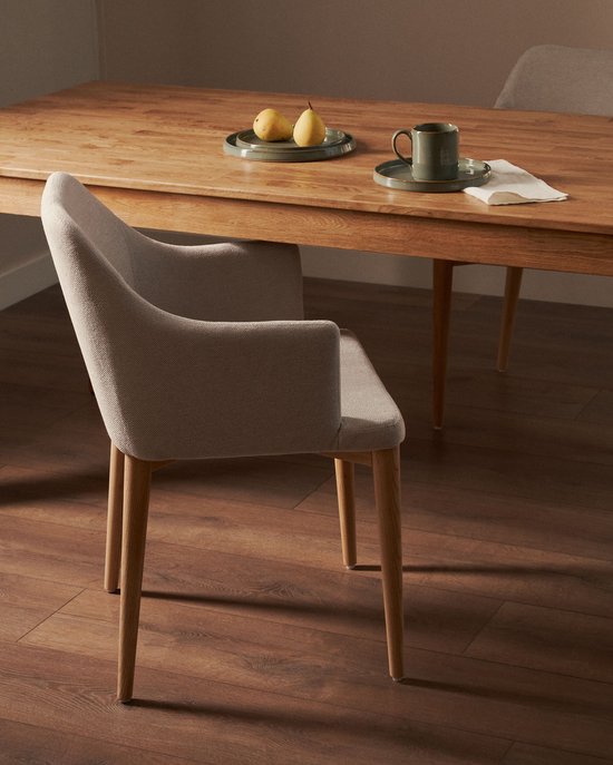 Kave Home - Isbel uitschuifbare tafel 140 (220) x 90 cm | bol.com