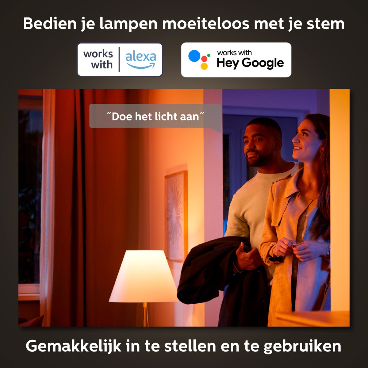 Philips Hue kogellamp - warm- tot koelwit licht - 1-pack - E14 — afbeelding 7