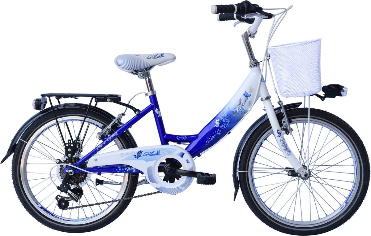 Vélo de ville Fleur 20 pouces 6 vitesses Shimano - MBM