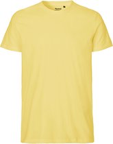 Fairtrade Men´s Fit T-Shirt met ronde hals Dusty Yellow - 3XL