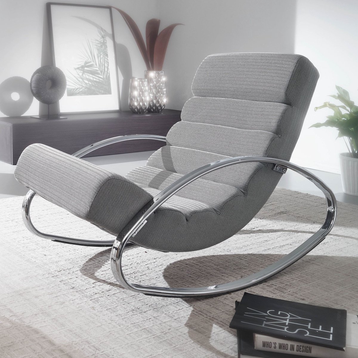 Rootz Relax fauteuil - Loungestoel - Schommelstoel - Tuimelfunctie -  Fauteuil -... | bol.com